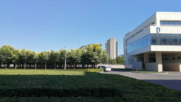 Edificio Moderno Ciudad — Foto de Stock