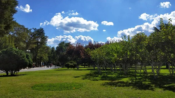 Hermosa Vista Del Parque Ciudad — Foto de Stock