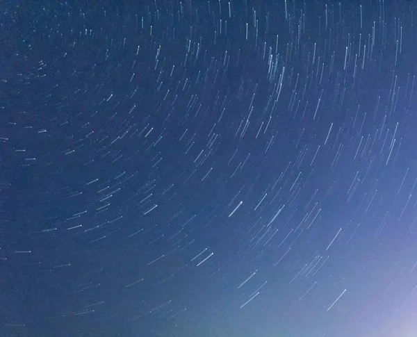 Hermoso Cielo Estrellado Noche — Foto de Stock