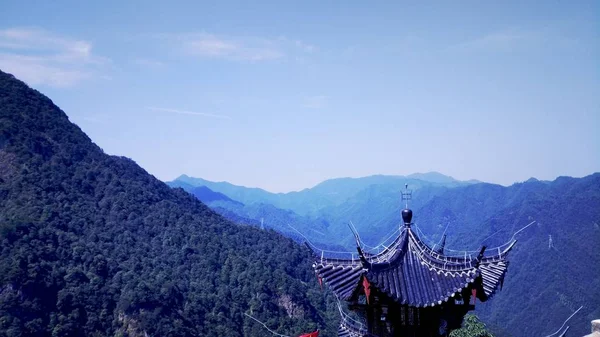 beautiful chinese landscape in the mountains