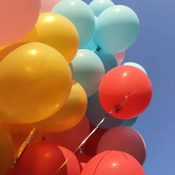 colorful balloons, party celebration