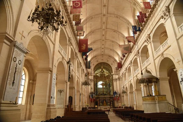 Interior Catedral Iglesia Santa María Sala Católica Más Famosa — Foto de Stock