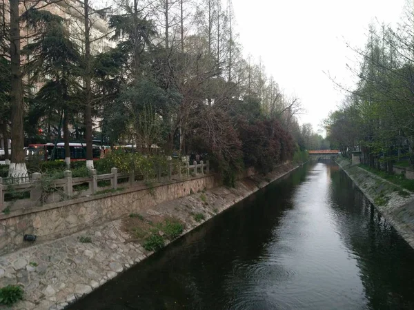 Hermosa Vista Del Parque Ciudad — Foto de Stock