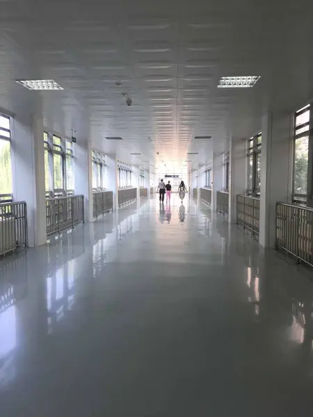 Interior Pasillo Hospitalario — Foto de Stock