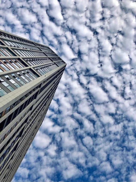 Vista Panorámica Del Rascacielos Ciudad — Foto de Stock