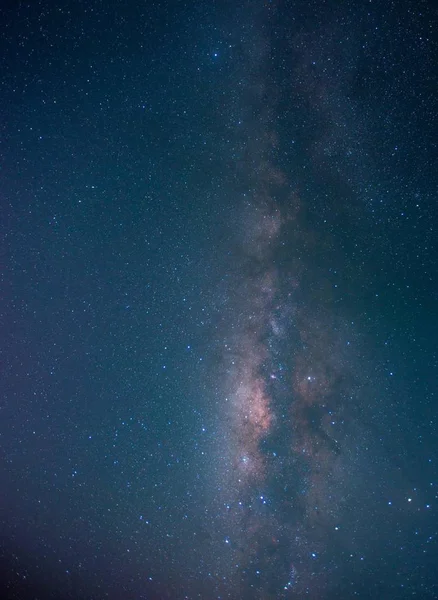 Γαλακτώδης Τρόπος Αστέρια Στον Ουρανό Και Γαλαξία — Φωτογραφία Αρχείου
