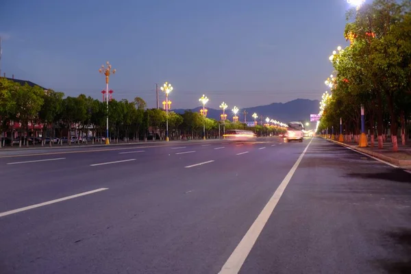 Camino Ciudad Tailandia — Foto de Stock