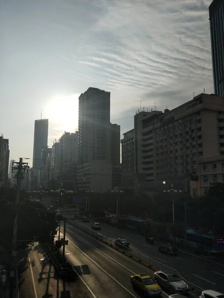 Vista Ciudad Bangkok Tailandia — Foto de Stock