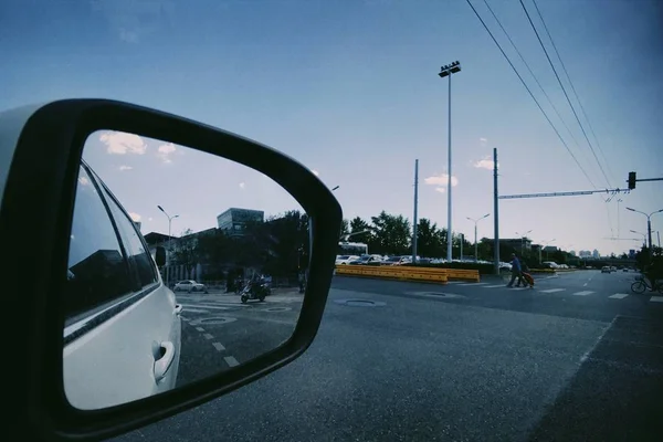 Coche Conducción Carretera — Foto de Stock