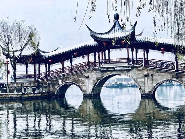 bridge in the city of beijing, china
