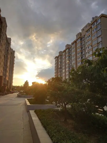 Vista Ciudad Madrid — Foto de Stock