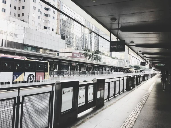 Vista Estación Metro Hong Kong — Foto de Stock