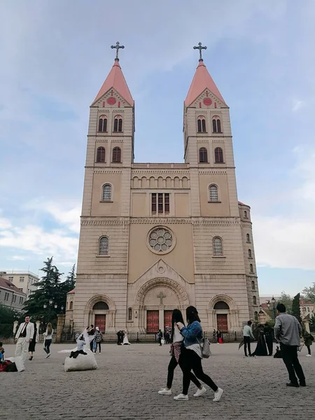 Vista Catedral San Jorge Munich Alemania — Foto de Stock