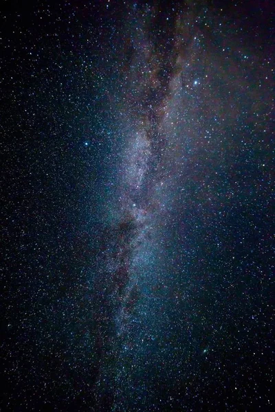 Hermoso Cielo Nocturno Con Estrellas Galaxia — Foto de Stock