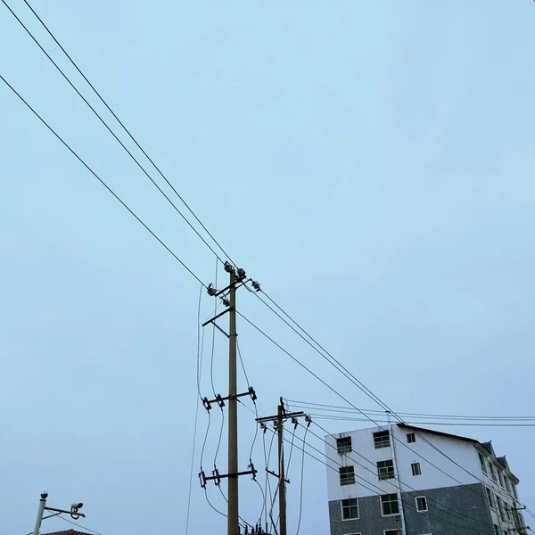 high voltage tower lines, technology electricity