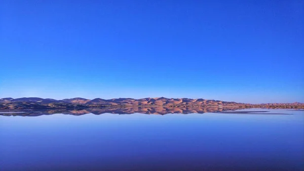 Schöne Landschaft Des Sees — Stockfoto