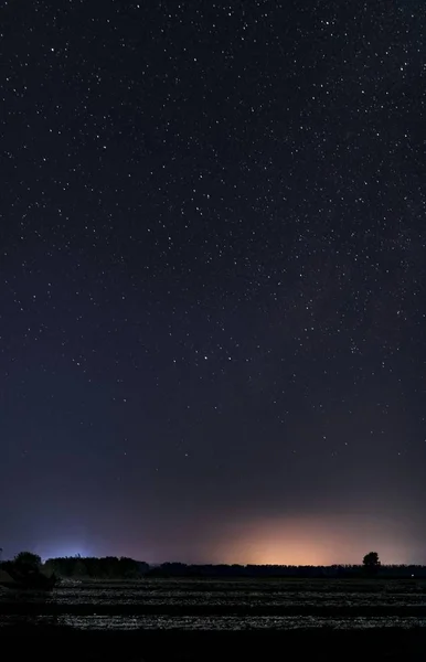 Cielo Nocturno Estrellas Astronómicas — Foto de Stock