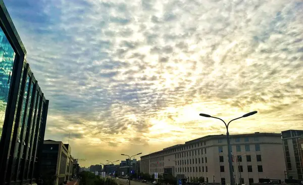 Vista Ciudad Berlín Alemania — Foto de Stock