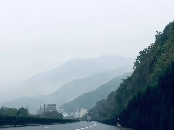 美丽的山景 — 图库照片