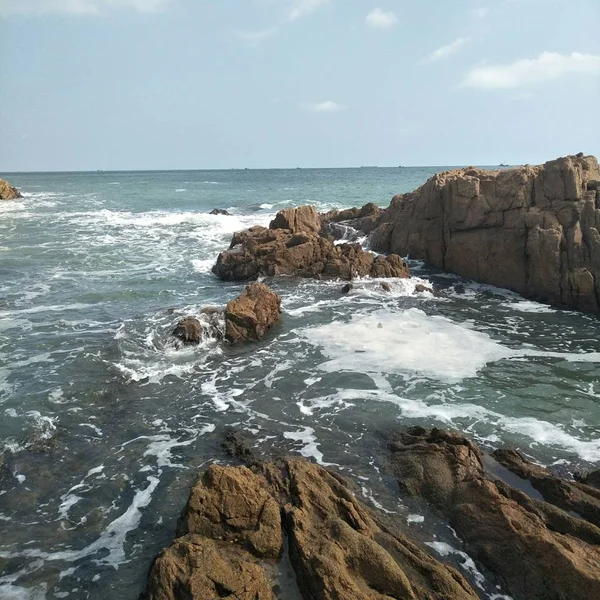 Bella Vista Sul Mare Natura — Foto Stock