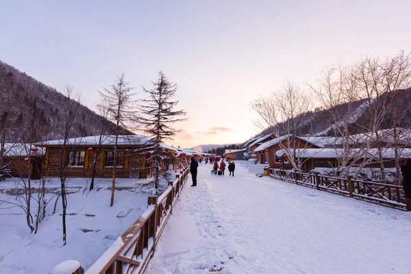 Paisaje Invernal Las Montañas — Foto de Stock