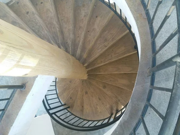 Escalera Con Techo Espiral — Foto de Stock
