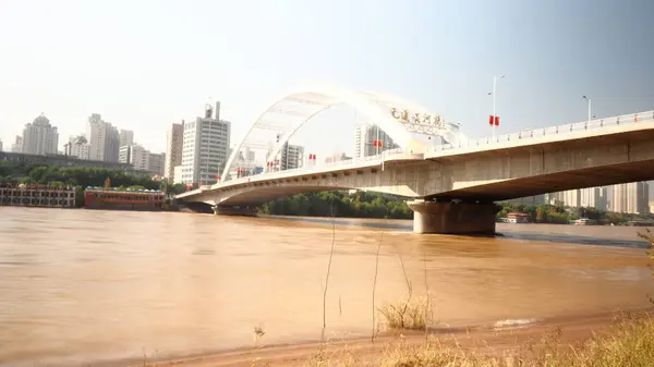 Puente Sobre Río — Foto de Stock