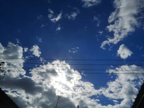 stock image clouds in the sky