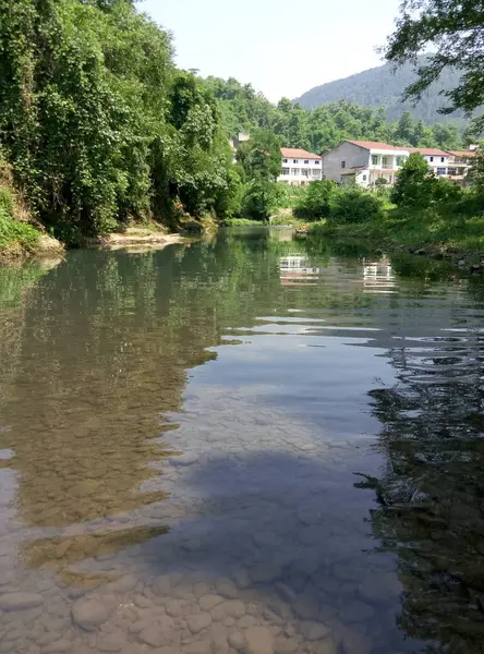 Vista Del Río Verano — Foto de Stock