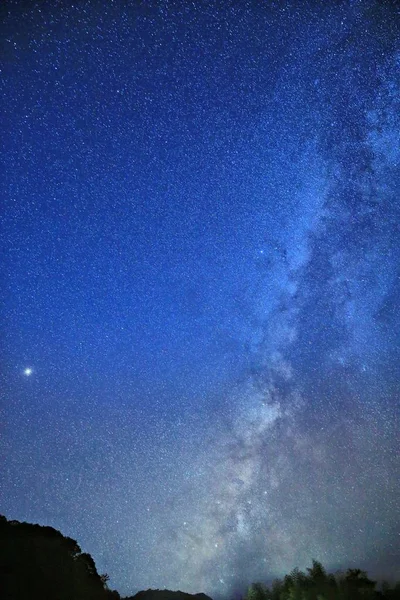아름다운 밤하늘 트와일라잇 — 스톡 사진