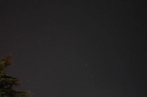 Cielo Estrellado Con Estrellas Vía Láctea — Foto de Stock