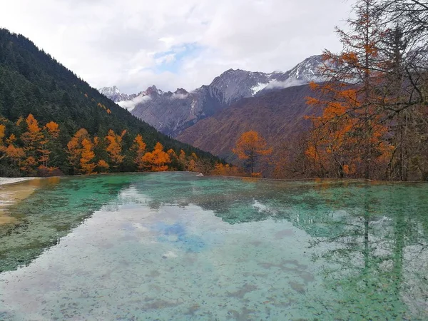 Lago Montaña Naturaleza Medio Ambiente — Foto de Stock