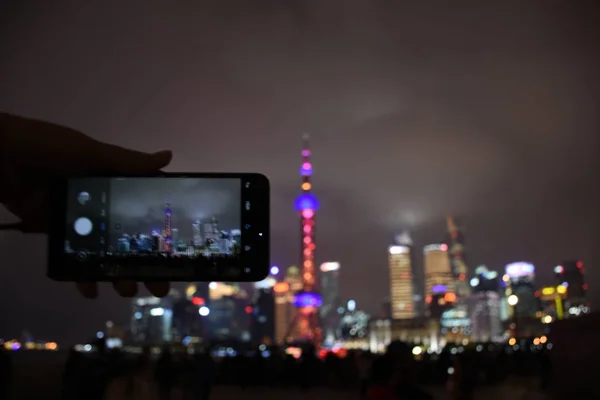 夜の街の風景 — ストック写真