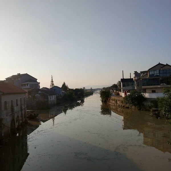 Vista Del Casco Antiguo Ciudad — Foto de Stock