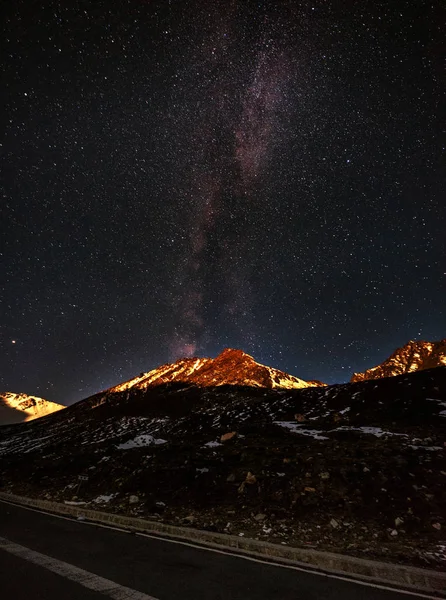 美しい夜の星空 — ストック写真