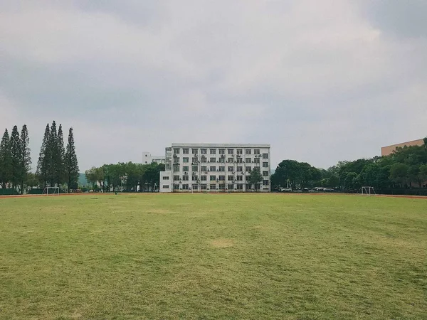 Hermosa Vista Del Parque Ciudad — Foto de Stock