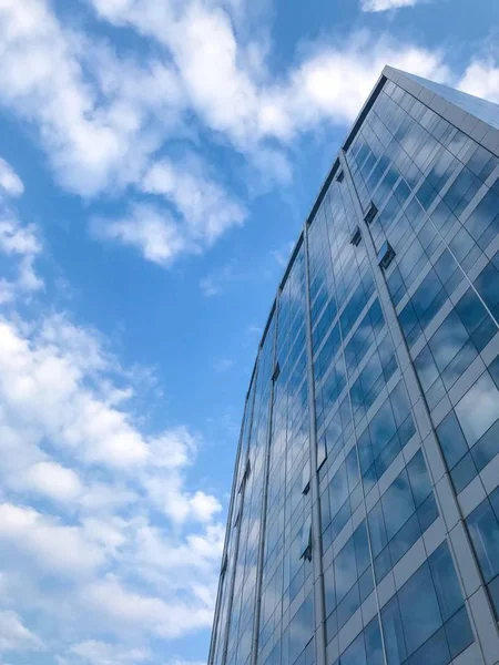 Vidrio Edificio Moderno Ciudad — Foto de Stock