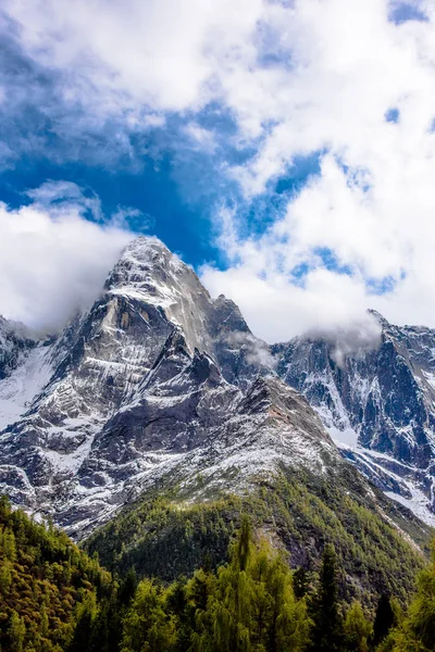 Vista Las Montañas Los Alpes — Foto de Stock