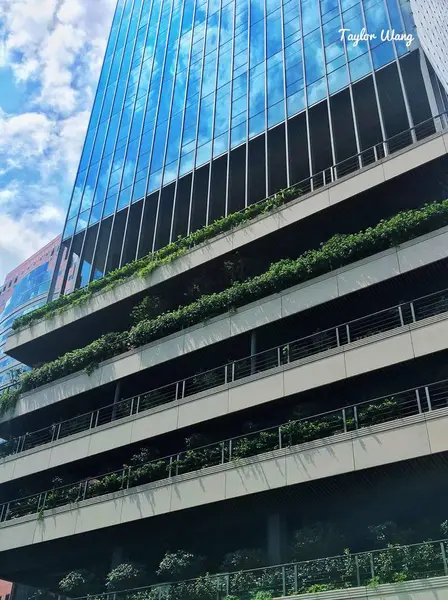 Edificio Moderno Ciudad — Foto de Stock