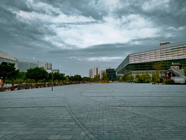 Edificios Modernos Ciudad China — Foto de Stock