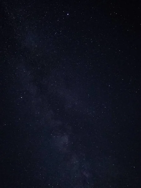 Galaxia Vía Láctea Cielo Nocturno Estrellas — Foto de Stock