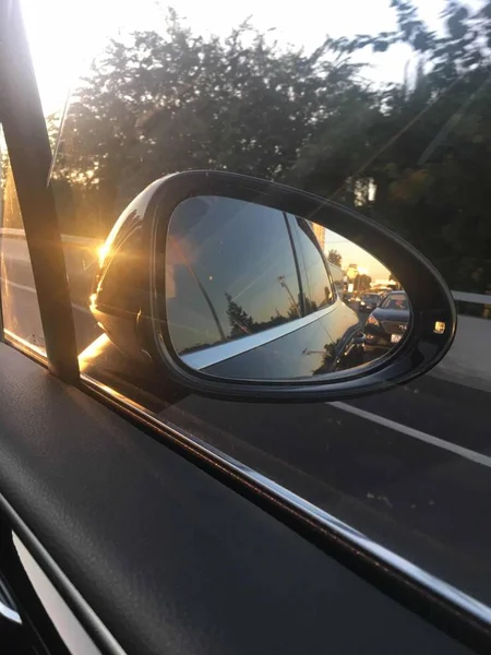 Coche Carretera Ciudad — Foto de Stock