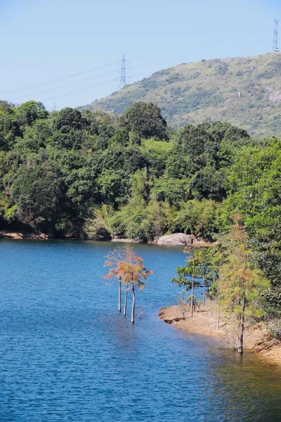 Isla Del Lago Norte Tailandia — Foto de Stock