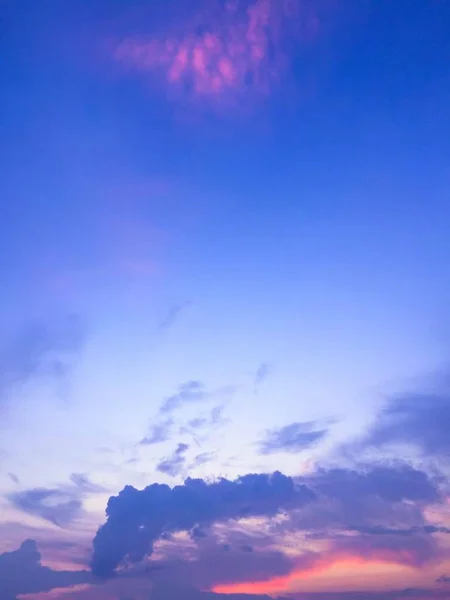 Beautiful Sunset Sky Clouds — Stock Photo, Image