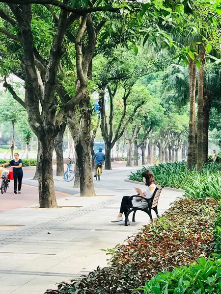 Día Tiro Con Gente — Foto de Stock