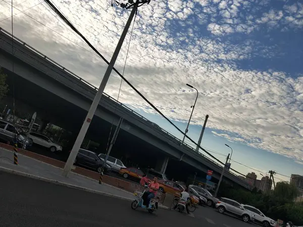 Vista Ciudad Barcelona — Foto de Stock