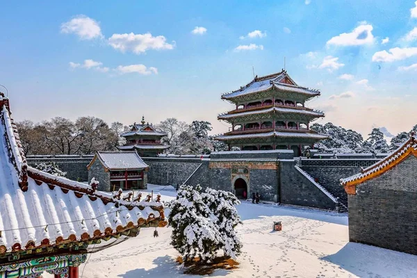 the old architecture in the city of xian, china