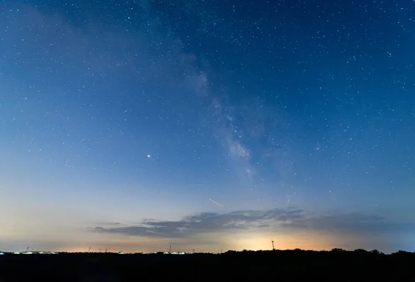 Nachthimmel Mit Sternen Astronomie — Stockfoto