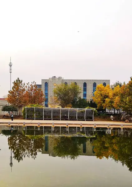 Ciudad Del Parque Por Mañana — Foto de Stock