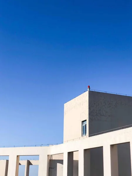 Antiguo Edificio Ciudad Santorini — Foto de Stock